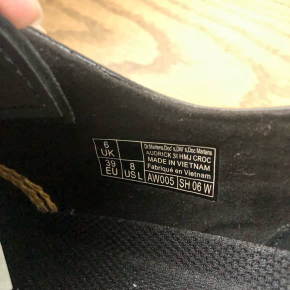 Heaven by Marc Jacobs x Dr. Martens collab crocodile RARE oxfords!! - Picture 4 of 6